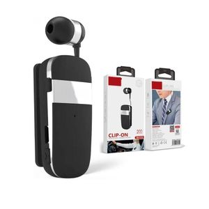 Earldom سمّاعات بلوتوث لاسلكية، بتصميم لأذن واحدة مع إغلاق بمشبك، ووقت تحدث يصل إلى 10 ساعات، طراز BH105