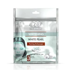 Eva Skin Clinic White Pearl Sheet Mask ( 3 Sheet Masks )