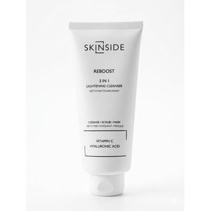 SKINSIDE Reboost 3 in 1 Lightening Cleanser with Vitamin C and Hyaluronic Acid - 150 Ml