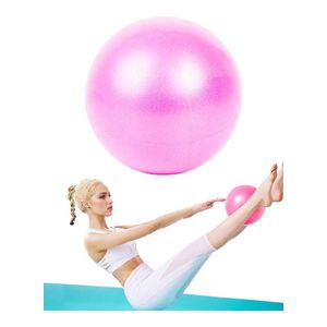 كرة بيلاتس صغيرة 25 سم، كرة بيلاتس قصيرة للركض وغير قابلة للانزلاق، كرة يوغا منزلية للتدريب، وتدريبات التوازن