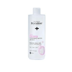 Beesline Micellar Cleansing Water 3-In-1, Removes Makeup, Cleanses, Soothes - Face, Eyes, Lips - 400ML