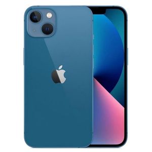 Apple آيفون 13 بشريحة واحدة، 128 جيجابايت، 4 جيجابايت رام، 5G - أزرق