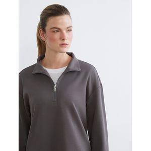 LC Waikiki Mock Neck Women's Sweatshirt