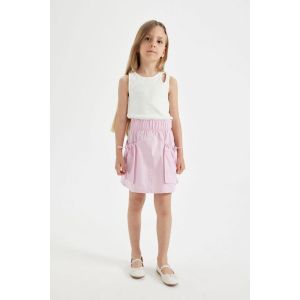 Defacto Girl Skort Woven Skirt - Lt.Pink