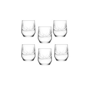 Lav ELIT Tea and Juice Glass Set of 6Pcs 205ml-Turkey Made