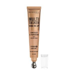 RIMMEL LONDON Multi-Tasker Wake Me Up Concealer & Foundation - 50 - Sand, 20ml