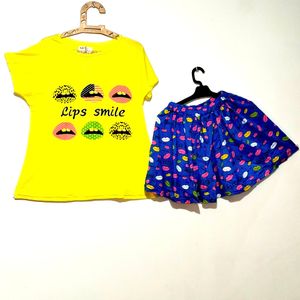 Patterned home pajama for women