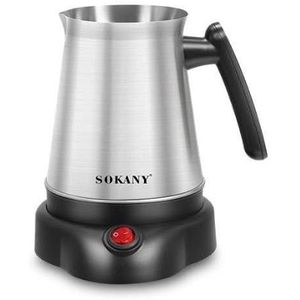 Sokany غلاية قهوة موديل (SK-09044) من الفولاذ المقاوم للصدأ من سوكاني، سعة 800 مل 600W