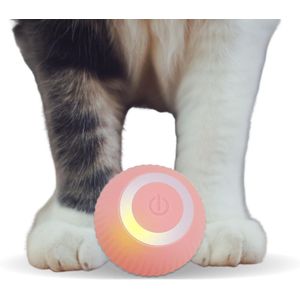 لعبة كرة تفاعلية للقطط، كرة متحركة تنشط بالحركة، لعبة الاختباء والبحث، تمرين داخلي