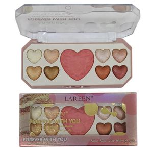 Lareen Forever With You Eyeshadow Palette I-048 01 – 18 Colors, Matte & Shimmer, Highly Pigmented & Long-Lasting