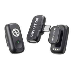 Hollyland LARK A1 Mini Duo Wireless Microphone USB-C - Black