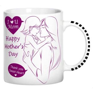 مج سيراميك من فاست برينت - متعدد الألوان