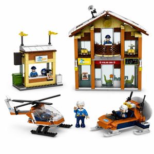  Polar Inn Hotel Building Blocks Set 581 Pieces - 4190