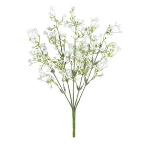 Elegant 16" Silk Flower Bouquet for DIY Wedding Party Decorations, Home Centerpieces, Garden Arrangements, Table Decorations, Artificial Baby's Breath. Flower, 4pc