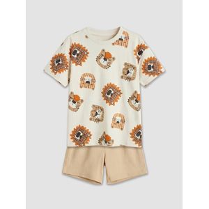LC Waikiki Baby Boy Printed T-Shirt And Shorts Set