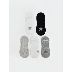 LC Waikiki Patterned Girl's invisible Socks 5-Pack