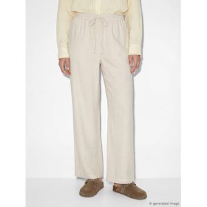 LC Waikiki Elastic Waist Linen Blend Women's Trousers