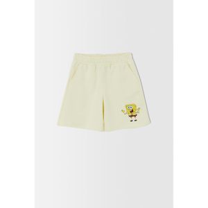 Defacto Relax Fit SpongeBob Licensed Shorts - Lt.Yellow