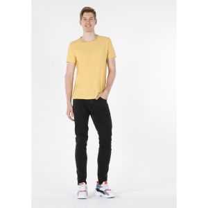 Colins Men T-Shirt Short Sleeve Mustard