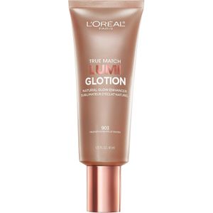 Loreal Professional L’Oréal Paris L'Oreal Makeup True Match Lumi Glotion, Natural Glow Enhancer, Illuminator Highlighter, Bronzing Drops For a Sun-Kissed Glow, 903 Medium