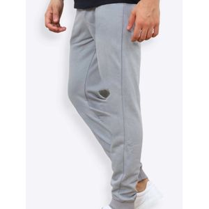 بنطال رياضي سادة لجميع المواسم - رمادي - 100% قطن