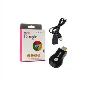 2k Anycast Wireless Display HDMI Dongle  Wifi 1080P Adapter HDMI TV Stick Streaming Video From Phone/PC to HDTV/Projector