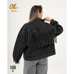 Stylish Denim Jacket Black colour