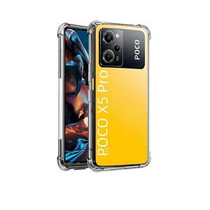 جراب شفاف بإطار TPU ناعم لهاتف Xiaomi Poco X5 Pro 5G