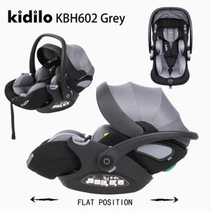 Kidilo KBH-602 Infant Car Seat with Side Protection, 4 kg - Gray