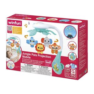 winfun بروجكتور عرض النجوم مع الحيوانات المعلقة للأطفال - 240101