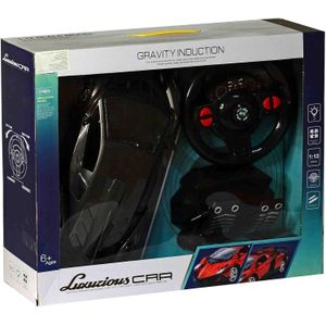 Gravity Induction 1:12 Scale Car Model With Steering Wheel
