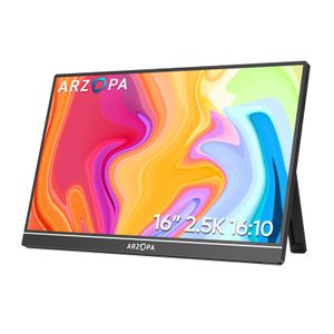 Arzopa Portable Monitor  Z1RC 16 Inch-IPS 2K 2560x1600
