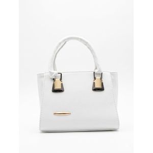 Life Stylish حقيبه يد جلد للنساء - ابيض ZH-8