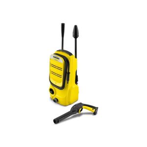 Kärcher K2 Compact High Pressure Washer - 110 Bar  -  Max Flow Rate 360 (l/h) - 1400W  - Lightweight & Portable - Quick Connect System - Dirt Blaster -  4m Hose – 1.673-500.0
