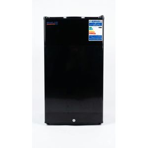 GENERAL STAR ثلاجة مينى بار - فريزر علوى - انفرتر - اسود - جنرال ستار  GS-90RSS