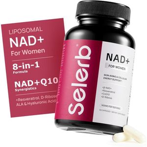 Selec مكمل NAD+ Selerb NAD+ for Women Nicotinamide