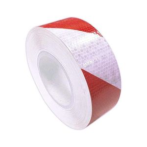 Tape Made Of Red And White Diamonds Size 5 Cm By 5 Metres