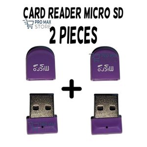 Card Reader for Micro SD cards - 2 pieces