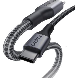 Oraimo  PlusLine OCD-173CC USB-C to USB-C Cable Fast Charging for Macbook Ultra Reinforced Notebook 100W Charger