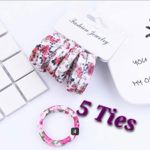 قطع ربطات شعر سميكة مرنة5  