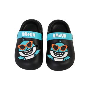 كلوج أطفال بتصميم كرتوني مع حزام خلفي قابل للتعديل – حذاء خفيف مريح وسهل الارتداء للاستخدام اليومي داخل وخارج المنزل