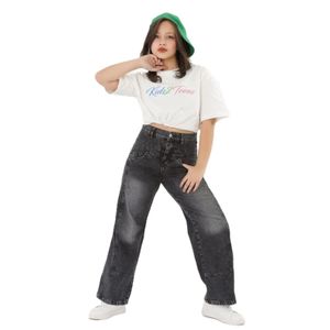 بنطلون جينز بناتي محير Wide Leg واسع – Girls Baggy Denim Jeans – ستايل كاجوال للمراهقات من سن 11 إلى 16 سنة – بنطلون جينز عصري مريح موضة 2026 موديل رقم 201