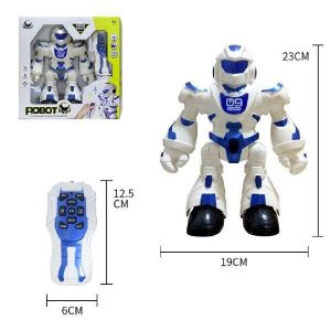 Remote Control Smart Robot Toy for Kids, Flexible Head & Arms, Dance Moves, Music and Lights, Programmable Remote Control Smart Interactive Robotic Toy