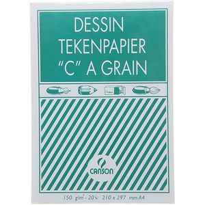 Canson دفتر رسم من كانسون - 20 ورقة