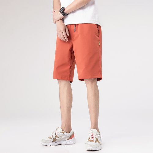 Red knee on sale length shorts
