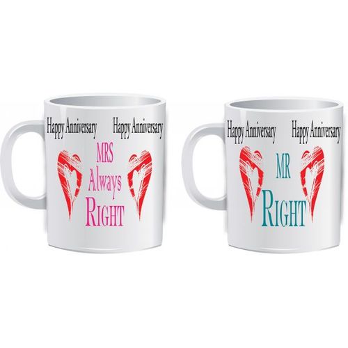 product_image_name-Generic-أكواب ذكرى زواج مميزة - مجموعة مكونة من كوبين "Mr Right" و"Mrs Always Right"-1