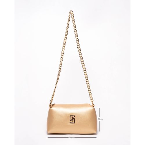 Buy Silvio Torre Mini Cross Bag Gold in Egypt