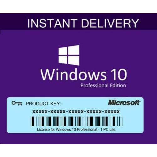 Microsoft Windows 10 Pro Serial Key License Activation Price In Egypt 1333