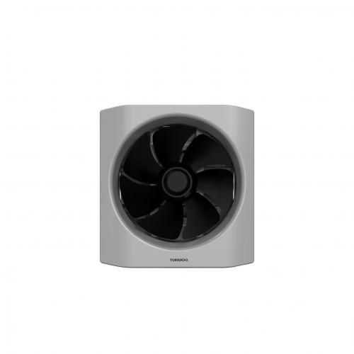 product_image_name-Tornado-مروحة شفط المطبخ تورنيدو TVH-25BG - 25 سم × 25 سم - رمادي/أسود-1