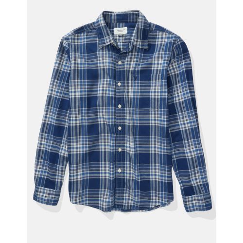Buy American Eagle AE Slim Fit Plaid Button-Up Shirt in Egypt